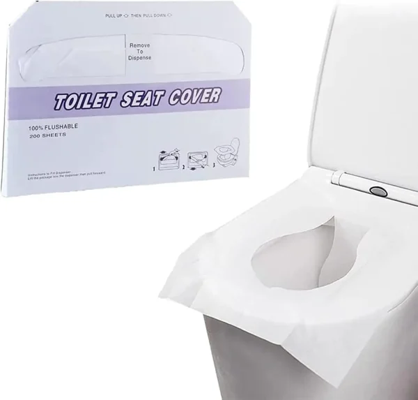 Toilet seat covers(box of 20 pack of 250 sheet(5000sheets)