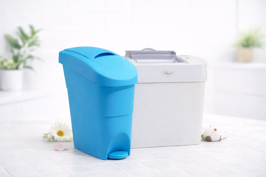 Sanitary bins and liners